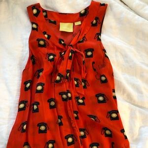 Maeve telephone blouse